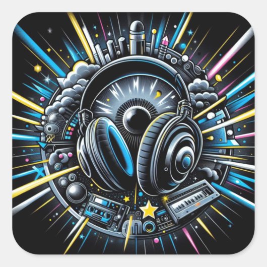 DJ STICKER (Voorkant)