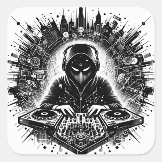 DJ STICKER (Voorkant)