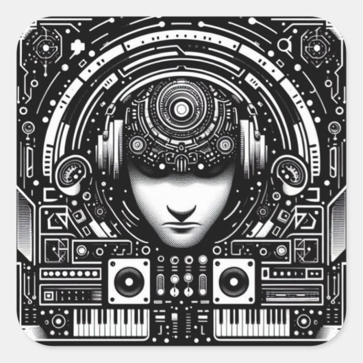 DJ STICKER (Voorkant)