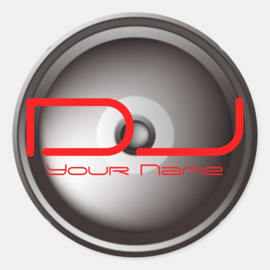 DJ STICKER (Voorkant)