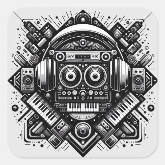 DJ STICKER (Voorkant)