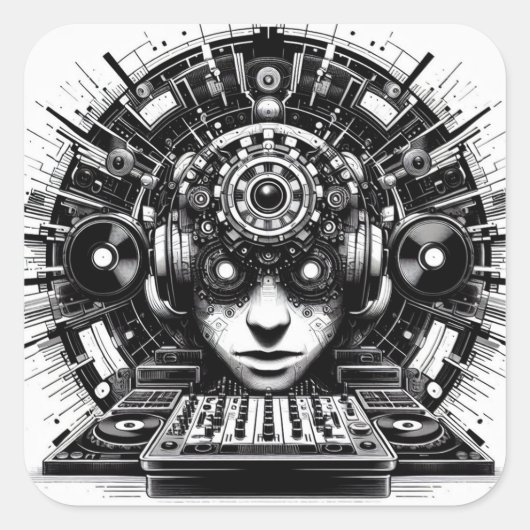 DJ STICKER (Voorkant)