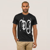 DJ, stijl GN neg T-shirt (Voorkant volledig)