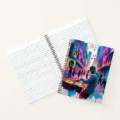 DJ stijl notebook Notitieboek (Binnen)