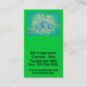 DJ-stijl Visitekaartje (Achterkant)