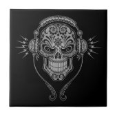 DJ Sugar Skull, donker Tegeltje (Voorkant)