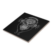 DJ Sugar Skull, donker Tegeltje (Zijkant)