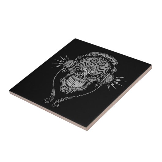 DJ Sugar Skull, donker Tegeltje (Zijkant)