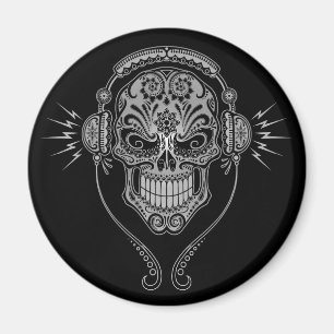 DJ Sugar Skull - Zwart Magneet