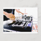 DJ-systeem Briefkaart (Voorkant)