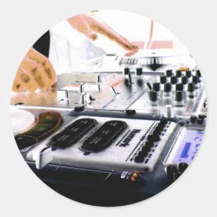 DJ SYSTEM RONDE STICKER