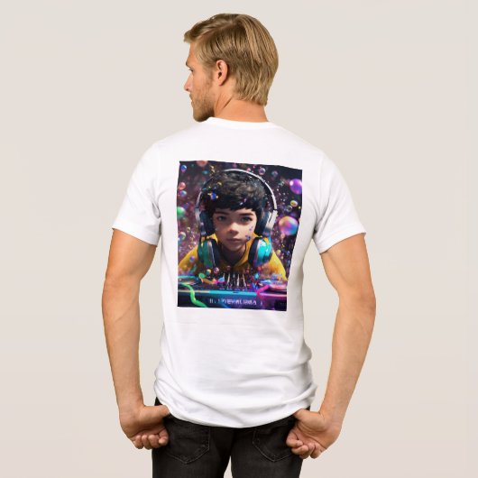 DJ t-shirt (Achterkant volledig)
