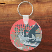 DJ T-shirts en cadeautjes Sleutelhanger (Voorkant)