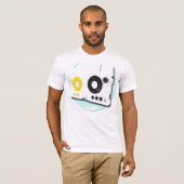 Dj-tape T-shirt (Voorkant volledig)