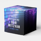 DJ Techno Dance Party Bar Mitzvah Bedankdoosjes (Achterkant)