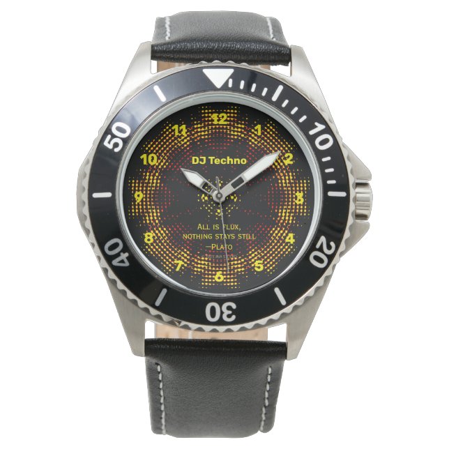 DJ Techno eWatch Horloge (Voorkant)