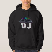 DJ Techno Music Producer Electro Musician Hoodie (Voorkant)