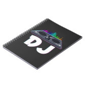 DJ Techno Music Producer Electro Musician Notitieboek (Linkerzijde)