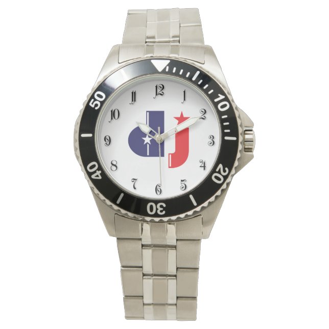 DJ-teken Horloge (Voorkant)