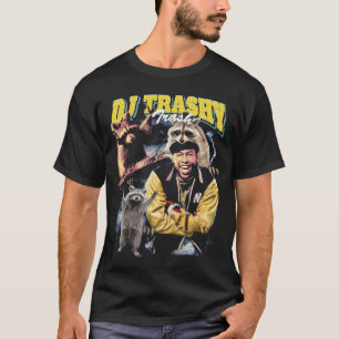 DJ Trashy Trash Funny Raccoon Bootleg Shirt