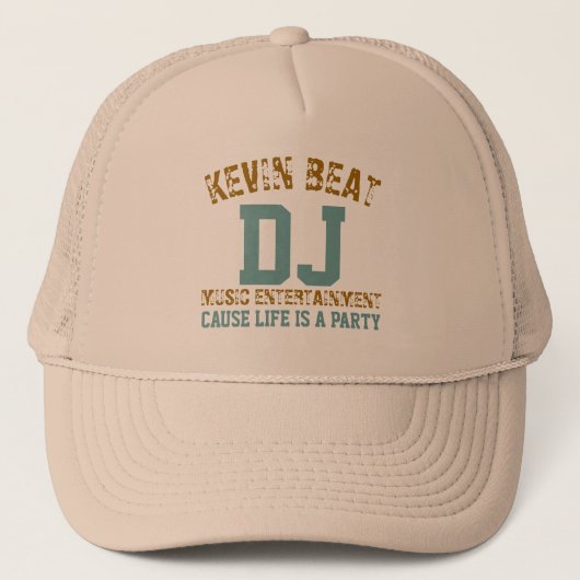 dj trucker pet (Voorkant)