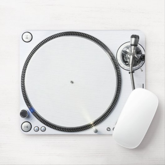 Dj turntable Mousepad Muismat (Met muis)