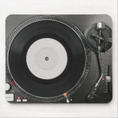 Dj turntable Mousepad Muismat (Voorkant)