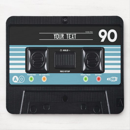 DJ Turntable Reloop Tape Mousepad Muismat (Voorkant)