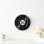 DJ turntable Wall Clock Ronde Klok (Huis)