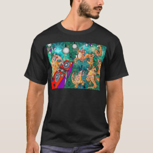 DJ Turntablist Pangolin T-shirt