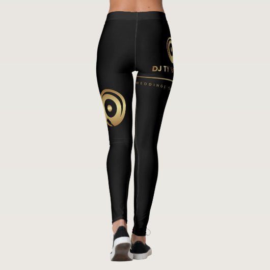 DJ Ty Merch! Leggings (Achterkant)