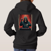 DJ van de Nacht Stempel Hoodie (Achterkant)