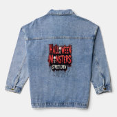 DJ van de Night Stamp Denim Jacket (Achterkant)