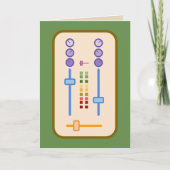 DJ Verjaardag Kaart (Voorkant)