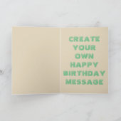 DJ Verjaardag Kaart (Binnen)