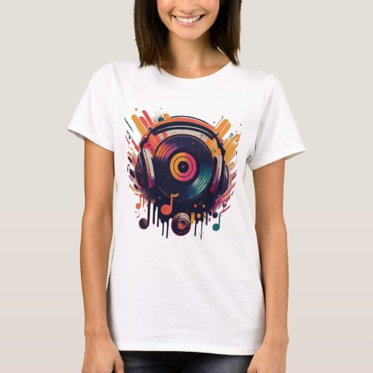 DJ Vibes Best T-shirt design (Voorkant)