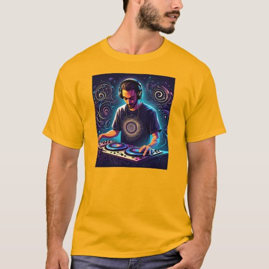 DJ Vibes T-Shirt Design (Voorkant)
