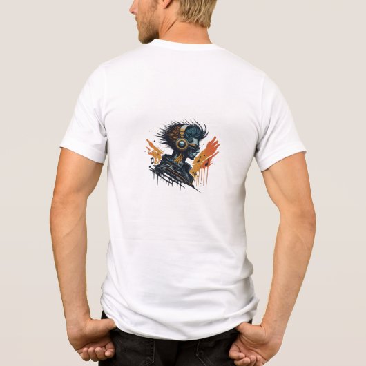 DJ Vibes T-shirt Design (Achterkant)