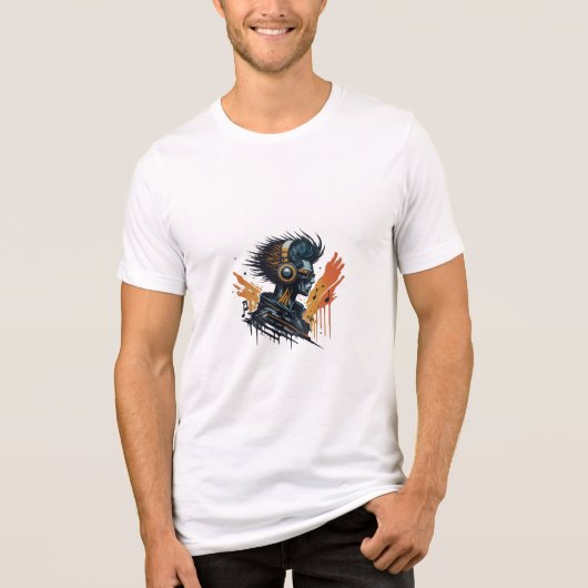 DJ Vibes T-shirt Design (Voorkant)