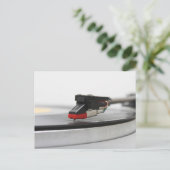 DJ Vinyl Briefkaart (Staand voorkant)