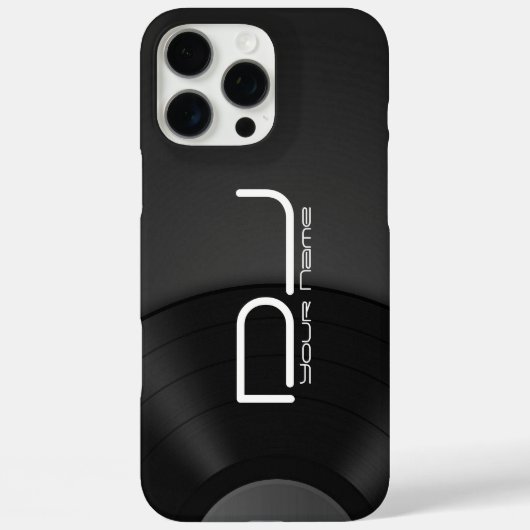 DJ Vinyl Case-Mate iPhone Case (Achterkant)