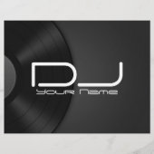 DJ Vinyl Flyer (Voorkant)