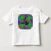 DJ Vinyl Spinner Kinder Shirts (Voorkant)
