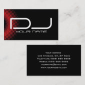 DJ Visitekaartje (Voorkant / Achterkant)