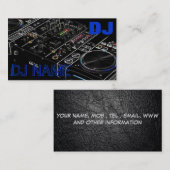 DJ Visitekaartje (Voorkant / Achterkant)