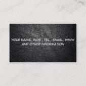 DJ Visitekaartje (Achterkant)