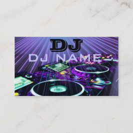 dj visitekaartje