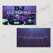 dj visitekaartje (Voorkant / Achterkant)