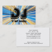 DJ VISITEKAARTJE (Voorkant / Achterkant)