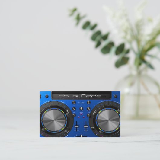 DJ Visitekaartje (Staand voorkant)